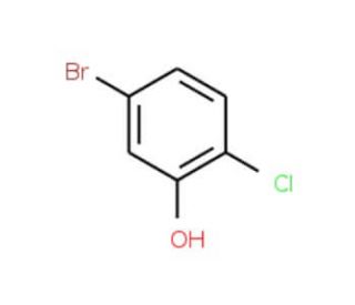 5-Bromo-2-chlorophenol (CAS 183802-98-4) - chemical structure image