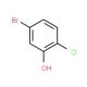 5-Bromo-2-chlorophenol (CAS 183802-98-4) - chemical structure image