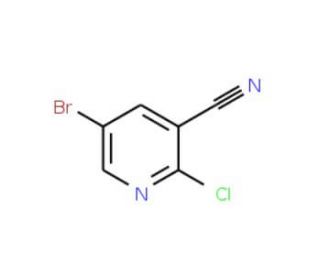 5-Bromo-2-chloropyridine-3-carbonitrile, 5-Bromo-2-chloro-3-cyanopyridine (CAS 405224-23-9) - chemical structure image