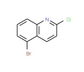 5-Bromo-2-chloroquinoline (CAS 99455-13-7) - chemical structure image