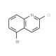 5-Bromo-2-chloroquinoline (CAS 99455-13-7) - chemical structure image
