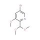 5-Bromo-2-(dimethoxymethyl)-3-methoxypyridine - chemical structure image