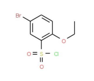 5-Bromo-2-ethoxy-benzenesulfonyl chloride (CAS 379255-01-3) - chemical structure image
