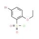 5-Bromo-2-ethoxy-benzenesulfonyl chloride (CAS 379255-01-3) - chemical structure image