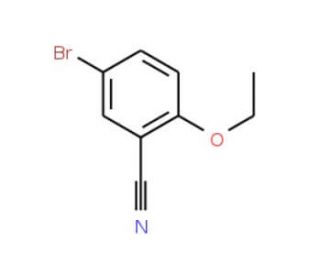 5-Bromo-2-ethoxybenzonitrile (CAS 279263-03-5) - chemical structure image