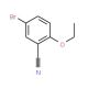 5-Bromo-2-ethoxybenzonitrile (CAS 279263-03-5) - chemical structure image