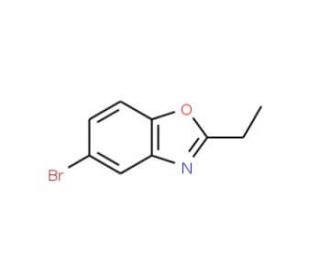 5-Bromo-2-ethyl-1,3-benzoxazole (CAS 938458-80-1) - chemical structure image