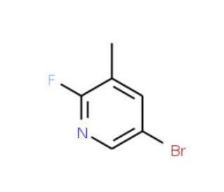 5-Bromo-2-fluoro-3-methylpyridine (CAS 29312-98-9) - chemical structure image