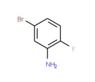 5-Bromo-2-fluoroaniline (CAS 2924-09-6) - chemical structure image