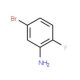 5-Bromo-2-fluoroaniline (CAS 2924-09-6) - chemical structure image