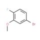 5-Bromo-2-fluoroanisole (CAS 103291-07-2) - chemical structure image