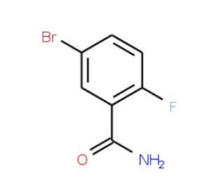 5-Bromo-2-fluorobenzamide - chemical structure image