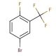 5-Bromo-2-fluorobenzotrifluoride (CAS 393-37-3) - chemical structure image