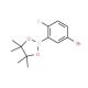 5-Bromo-2-fluorophenylboronic acid pinacol ester (CAS 942069-51-4) - chemical structure image