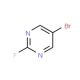 5-Bromo-2-fluoropyrimidine (CAS 62802-38-4) - chemical structure image