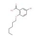 5-Bromo-2-(hexyloxy)benzoic acid - chemical structure image