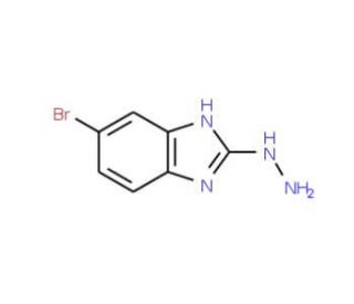 5-Bromo-2-hydrazino-1H-1,3-benzimidazole - chemical structure image