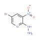 5-Bromo-2-hydrazino-3-nitropyridine (CAS 15862-42-7) - chemical structure image
