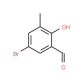 5-Bromo-2-hydroxy-3-methyl-benzaldehyde - chemical structure image