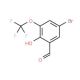 5-Bromo-2-hydroxy-3-(trifluoromethoxy)benzaldehyde (CAS 497959-32-7) - chemical structure image