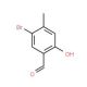 5-Bromo-2-hydroxy-4-methyl-benzaldehyde - chemical structure image