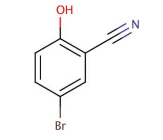5-Bromo-2-hydroxybenzonitrile (CAS 40530-18-5) - chemical structure image