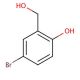 5-Bromo-2-hydroxybenzyl alcohol (CAS 2316-64-5) - chemical structure image