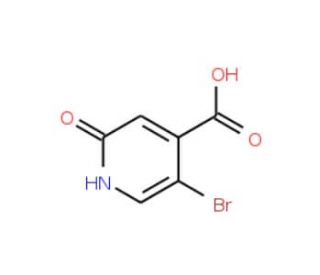 5-Bromo-2-hydroxypyridine-4-carboxylic acid (CAS 913836-16-5) - chemical structure image
