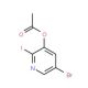 5-Bromo-2-iodopyridin-3-yl acetate (CAS 1045858-04-5) - chemical structure image