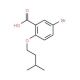 5-Bromo-2-(isopentyloxy)benzoic acid - chemical structure image