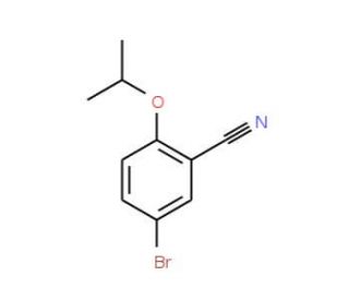 5-Bromo-2-isopropoxybenzonitrile (CAS 515832-52-7) - chemical structure image