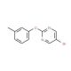 5-bromo-2-(m-tolyloxy)pyrimidine (CAS 73221-74-6) - chemical structure image