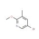 5-Bromo-2-methoxy-3-methylpyridine (CAS 760207-87-2) - chemical structure image
