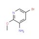 5-Bromo-2-methoxy-3-pyridinamine (CAS 884495-39-0) - chemical structure image