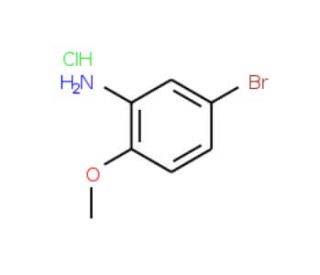 5-Bromo-2-methoxyaniline hydrochloride (CAS 1072945-54-0) - chemical structure image
