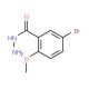 5-Bromo-2-methoxybenzohydrazide - chemical structure image