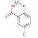 5-Bromo-2-methoxybenzoic acid (CAS 2476-35-9) - chemical structure image