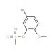5-Bromo-2-methoxyphenyl mesylate (CAS 871571-19-6) - chemical structure image