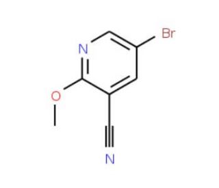 5-Bromo-2-methoxypyridine-3-carbonitrile (CAS 941294-54-8) - chemical structure image