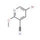 5-Bromo-2-methoxypyridine-3-carbonitrile (CAS 941294-54-8) - chemical structure image