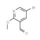 5-Bromo-2-methoxypyridine-3-carboxaldehyde (CAS 103058-87-3) - chemical structure image