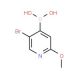5-Bromo-2-methoxypyridine-4-boronic acid (CAS 957060-94-5) - chemical structure image