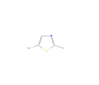 5-Bromo-2-methyl-1,3-thiazole (CAS 57268-16-3) - chemical structure image