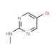5-Bromo-2-(methylamino)pyrimidine (CAS 31402-54-7) - chemical structure image