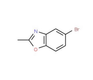 5-Bromo-2-methylbenzooxazole (CAS 5676-56-2) - chemical structure image