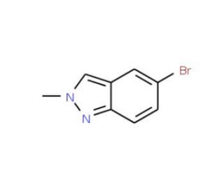 5-Bromo-2-methylindazole (CAS 465529-56-0) - chemical structure image