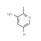 5-Bromo-2-methylpyridin-3-amine (CAS 914358-73-9) - chemical structure image