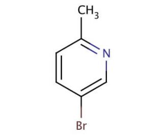 5-Bromo-2-methylpyridine (CAS 3430-13-5) - chemical structure image