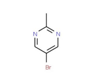 5-Bromo-2-methylpyrimidine (CAS 7752-78-5) - chemical structure image