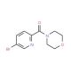 5-Bromo-2-(morpholin-4-ylcarbonyl)pyridine (CAS 957063-06-8) - chemical structure image
